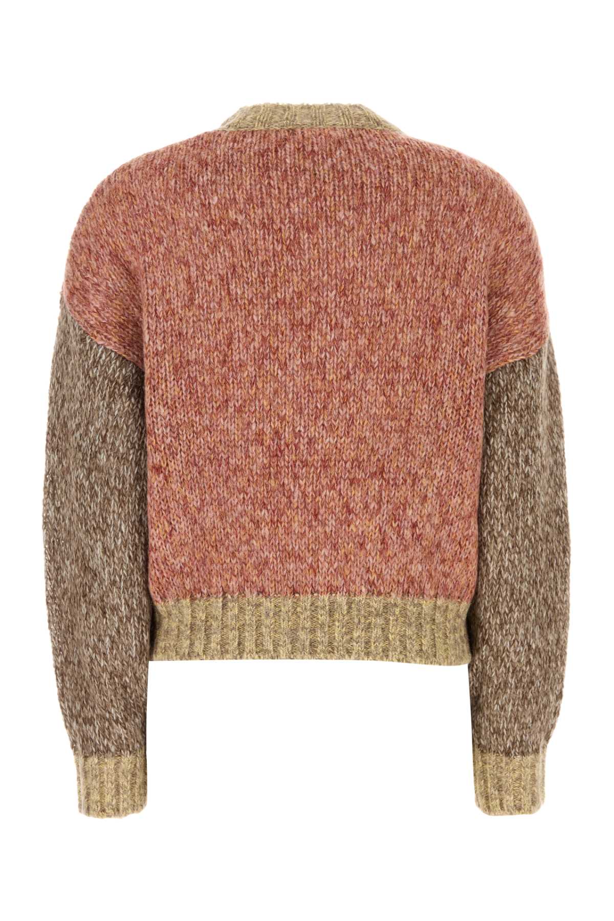 Weekend Max Mara Melange Red Acrylic Blend Dionigi Sweater