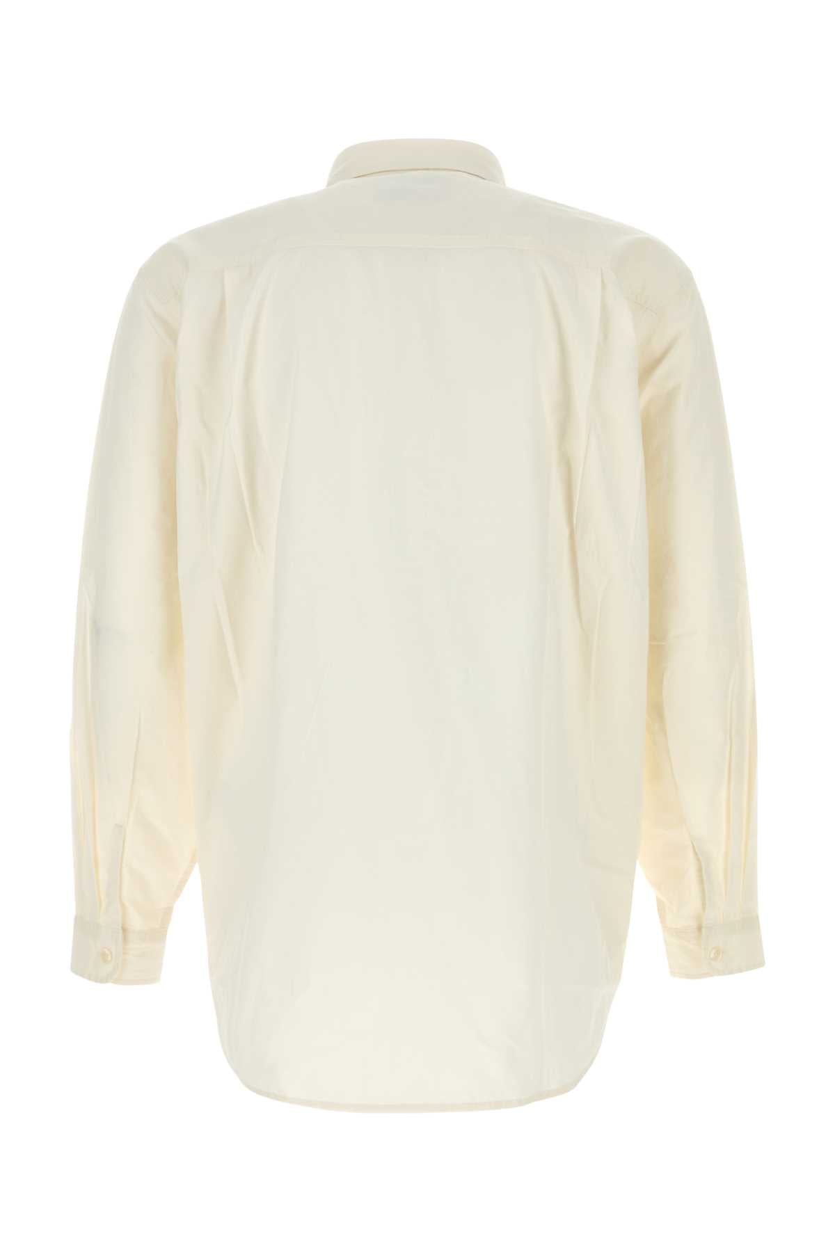Carhartt Wip White Poplin L/S Irwin Shirt