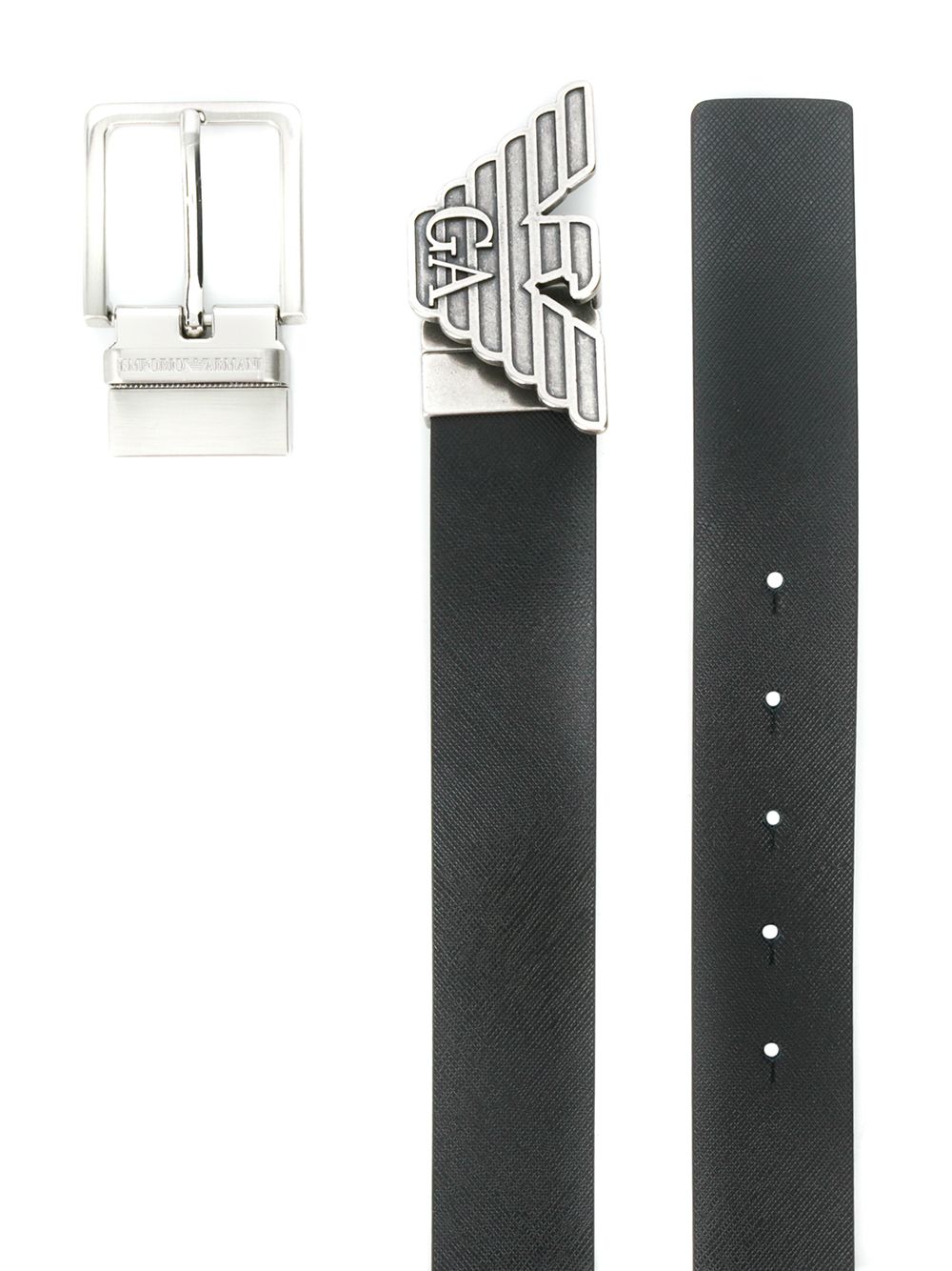 Emporio Armani Leather Belt - Set
